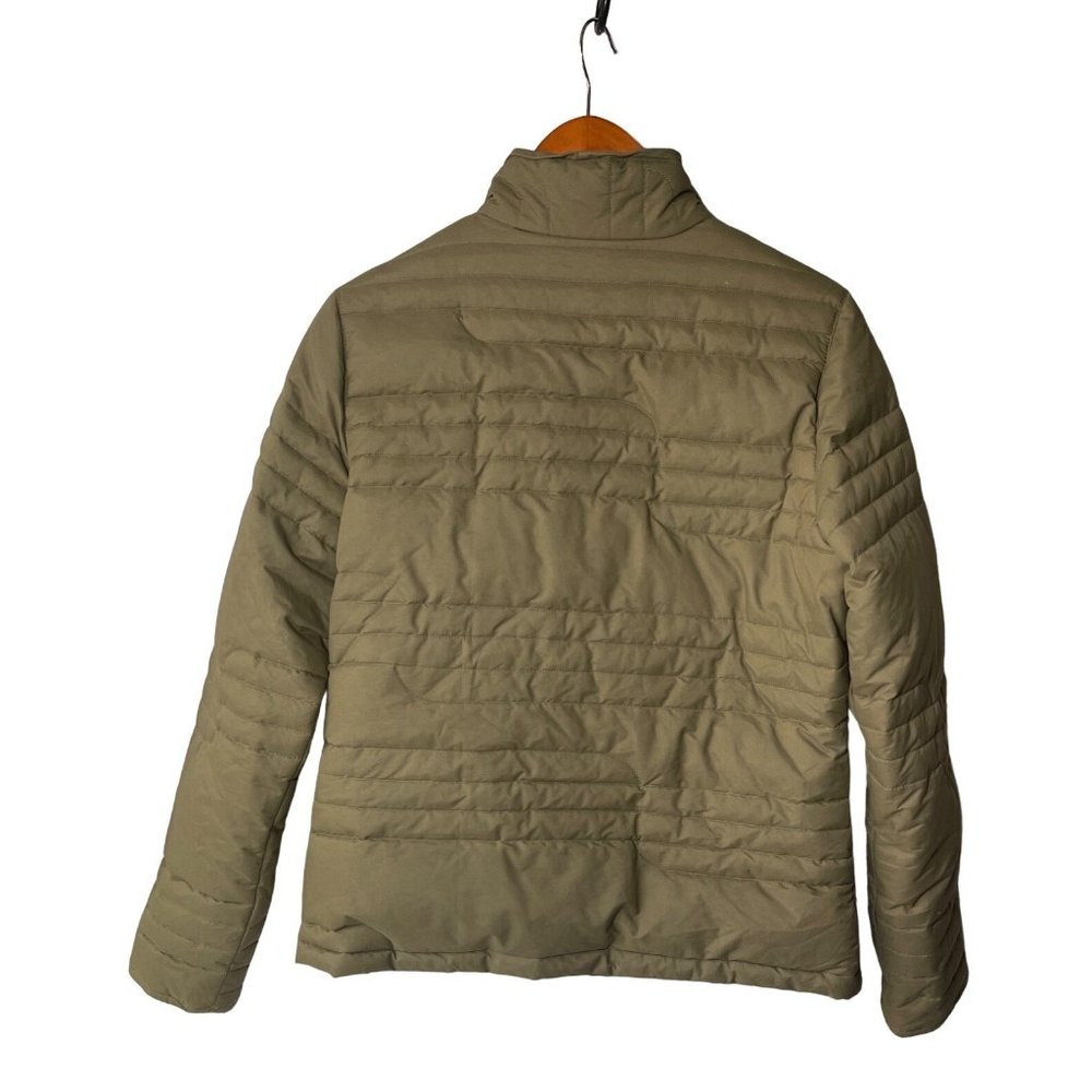 Merrell Align Zip Up Quilted Zip Pockets Puffer Jacket Sage Women Size M - Picture 2 of 8